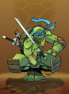 TMNT - Leonardo by Red-J.deviantart.com on @deviantART Jon Sommariva, Teenage Mutant Ninja Turtles Leonardo, Tmnt Leonardo, Hyrule Castle, Leonardo Ninja Turtle, Leonardo Tmnt, Teenage Mutant Ninja Turtles Artwork