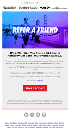 the refer page for san francisco's refer to friends