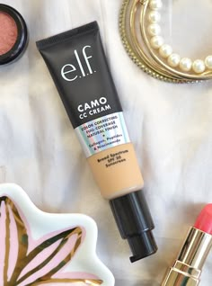 Does the new Elf Camo CC cream deliver on its promise of providing full coverage with a natural finish while being hydrating? Here's my honest review! Side Braid Tutorial, Elf Foundation, Needs List, Eye Makeup Bright, Best Dark Spot Corrector, Elf Products, Date Night Hair, Makeup Hacks Videos, Makeup 2023