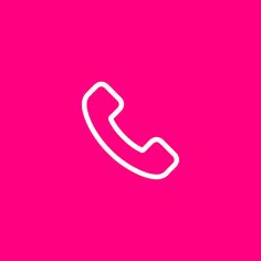 a white phone on a pink background