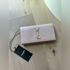 Includes Box, Dust Bag, Authenticity Card. Ysl Saint Laurent, Saint Laurent Accessories, Yves Saint Laurent, New Color, Saint Laurent, Dust Bag, Women Accessories, Wallet, Brand New