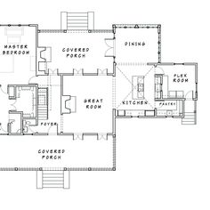 the first floor plan for this house