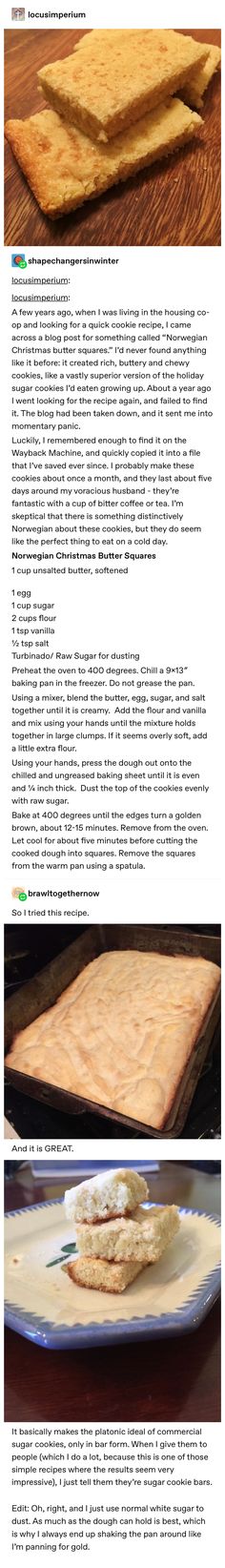 the recipe for bread is shown in three different stages