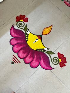 Rangoli latest Diwali Diwali Rangoli Diya Design, Small Size Rangoli Designs, Diwali Theme Rangoli For Competition, Simple Rangoli Designs For Diwali Latest Easy, Lakshmi Rangoli Designs Diwali, Latest Easy Rangoli Designs, Handmade Rangoli Designs, Simple Round Rangoli, Big Simple Rangoli