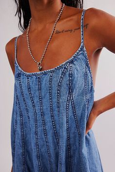 Denim Dreams Midi Dress