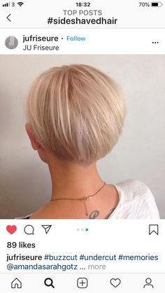 Hair Shots, Short Stacked Bobs, Haircuts 2024, Stacked Bobs, Long Pixie, Brown Blonde Hair, Cute Cuts, Buzz Cut