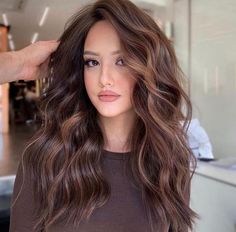 Balayage Long Hair, Honey Balayage, Hair Color Caramel, Balayage Hair Dark, Caramel Hair, Brunette Balayage Hair, Haircut Styles, Hair Done, Long Dark Hair