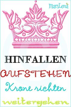 some type of font that is in different colors and sizes, including the letter's crown