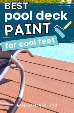 the best pool deck paint for cool feet