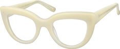 Gray Cat-Eye Glasses #4412612 Chunky Cat, Big Glasses, Funky Glasses, Cream Cat, Eye Prescription, Tortoise Shell Cat, Zenni Optical, Fashion Eye Glasses, Floral Cat