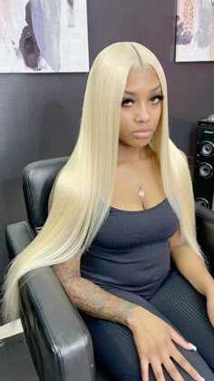 Color Rubio, Hairstyles Wigs, Straight Blonde Hair, 613 Blonde, Hair Idea, Human Wigs, Dope Hairstyles, Straight Lace Front Wigs