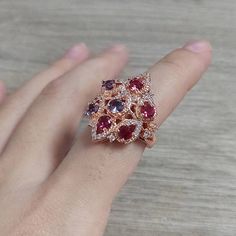 SPECIFICATIONS Style: Classic Size: 6,7,8,9,10 Shape\pattern: Geometric Main Stone: Zircon Item Weight: 0.04 Fine or Fashion: Fine Purple Flower, Flower Ring, Shape Pattern, Style Classic, Pattern Geometric, Shape Patterns, Purple Flowers, 9 And 10, Essence