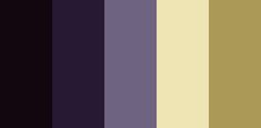 the color scheme is purple, yellow and brown with an assortment of different shades to choose from