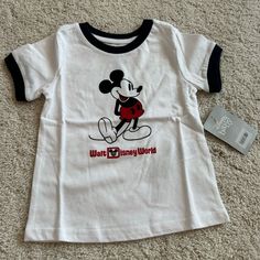 18-24m Disney Parks Disney Baby Mickey Mouse Ringer Tee Navy Blue Trim. Bought From Walt Disney World Disney Parks. Never Used, Excellent Condition, New With Tags Nwt. You Will Receive The Item That Is Pictured (Excluding Any Stock Images). Please Make Sure To Review Photos, They Count As Part Of The Description. Check Out My Other Items, Bundle And Save! Smoke Free Home. I Pack All My Items With Care And Ship Fast! Baby Mickey Mouse, Baby Mickey, Blue Trim, Ringer Tee, Disney Shirts, Baby Disney, Disney Parks, Walt Disney World, Infant Tees