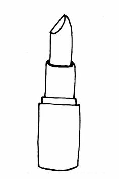 a black and white drawing of a bottle