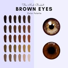 the most beautiful brown eyes color palettes for your eyeshadow and eyeliner