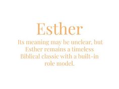 an orange and white photo with the words estther on it's bottom corner