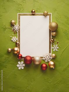 Christmas Frame. A Vibrant Green Texture Background with Ball Ornaments Stock Illustration | Adobe Stock Green Texture Background, Christmas Frame, Green Texture, Christmas Frames, Texture Background, Vibrant Green, Ball Ornaments, Christmas Background