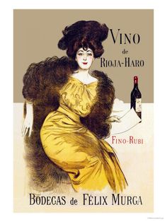 an old fashion poster with a woman in a yellow dress and black fur stoler