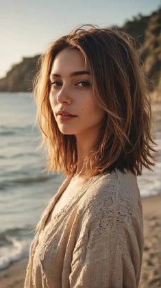 23 Effortless Style: Explore Top Low Maintenance Long Bob Haircuts Shoulders Length Hairstyle, Haircuts That Make You Look Older, Hair Cuts Summer 24, Woman’s Short Hair, Beach Bob Hair, Textured Long Bob Haircut, Shaggy Lob Straight Hair, Bob Cut Long Hair, Layered Long Bob Curtain Bangs