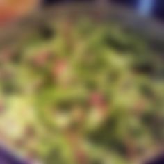 a blurry image of food on a plate