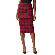 Red plaid printed wool (49% Wool, 35% Polyester, 14% Viscose, 2% Elastane). Skirt. Fully lined. Center back zipper closure. 35" from waist to hemline. Imported. Rent The Runway, Inverness, Red Plaid, Tartan, Wool Blend, Pencil Skirt, Dresses For Work, Checks, Mini Skirts