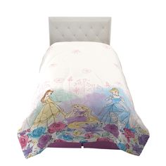 PRICES MAY VARY. 100% Microfiber ITEM INCLUDES: Reversible designed comforter measures 72" (W) x 86" (L) and designed to fit either a twin or full size bed. TWO DESIGNS IN ONE: Belle, Cinderella, and Aurora make a stylish statement on the front of this versatile Disney Princess comforter. When it’s time for a new look, simply flip it over to reveal a colorful all-over striped print on the other side. SUPER SOFT CHILDREN'S COMFORTER: Crafted for comfort, the microfiber material is super soft and Animated Cartoon Characters, Reversible Comforter, Full Size Bed, Cute Home Decor, Kids Bedding, Bed Comforters, Comforter Sets, Home Decor Accessories, Soft Plush