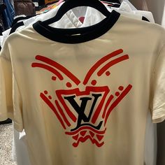 Worn Twice From 2 Seasons Ago. Great Condition Louis Vuitton Tshirt, Louis Vuitton T Shirt, Louis Vuitton Top, Limited Time, Colorful Shirts, Louis Vuitton, Womens Tops, Tops & Tees, T Shirt