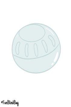 a drawing of a bundt cake on a white background