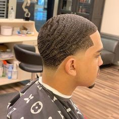 Pin on Hairstyles/haircut | Taper fade short hair, Waves hairstyle ... Wave Haircut Men Black, Waves Men Hair, Waves With Taper Fade, Wave Haircuts For Black Men, 360 Waves Men Taper, Men Low Taper Fade, Men Waves Haircut, Low Taper Waves, Waves Taper Fade