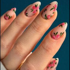 Nail Art Halloween, Tiktok Link, Valentine Nails, Nagel Tips, Nail Length, Girls Nails, Halloween Nail Art, Nail Art Hacks, Floral Nails