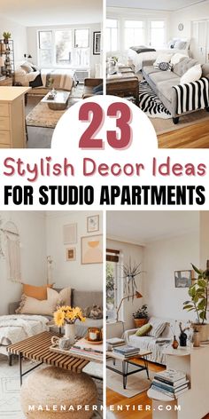 studio apartment ideas Modern Studio Apartment Ideas, Modern Studio Apartment, Small Scale Furniture, Studio Apartment Design, Cozy Fall Bedroom, Ideas For Decorating