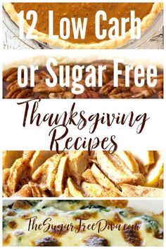 the best low carb or sugar free thanksgiving recipes