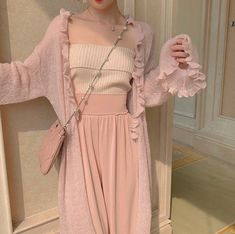 K Fashion, Kawaii Fashion Outfits, Ulzzang Fashion, Pink Outfits, 가을 패션, Kawaii Clothes, Pink Outfit, Korean Outfits, Looks Vintage