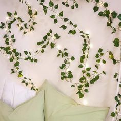 Ivy Fairy Lights - Bohope paris Bedroom Plants Decor, Cottagecore Room, Fairy Room, Fairy Lights Bedroom, Bedroom Plants, Cute Bedroom Decor, Room Design Bedroom, Bedroom Green