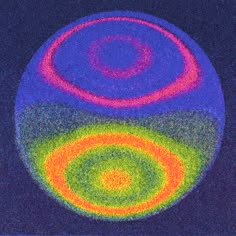 an image of a colorful circle on a black background