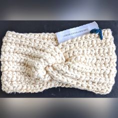 This Is The Last Head Band In This Color/Style Of Yarn. The Color Is Almond And It A Bulky Yarn Making The Headband A Thick And Chuncky Style. 100% Cotton, Simple And Fashionable Crochet Head Bands, Yarn Making, Head Bands, Bulky Yarn, Head Band, Color Style, Almond, Color White, Twist