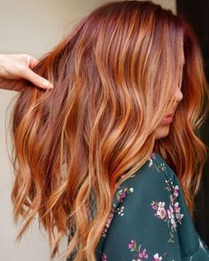 Copper Auburn Hair Color, Copper Auburn Hair, Auburn Hair Ideas, Dimensional Copper, Light Auburn Hair Color, Hair Dyed Underneath, Light Auburn Hair