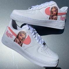 Pink Doll Air Force 1 Custom Check more at https://danielcustoms.com/product/pink-doll-air-force-1-custom/ Custom Shoes Air Force, Shoes Air Force, Af1 Shoes, Youthful Design, Unique Sneakers, Custom Air Force 1