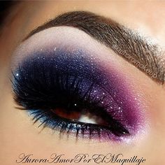 Galaxy Makeup, Makeup Eye Looks, Creative Eye Makeup