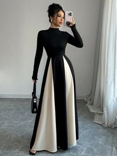 Winter Maxi, Vietnam Fashion, African Dresses For Kids, Dolman Sleeve Sweater, Women Crew Socks, Fashionista Clothes, Elegant Dresses For Women, Women Outfit, Women Maxi