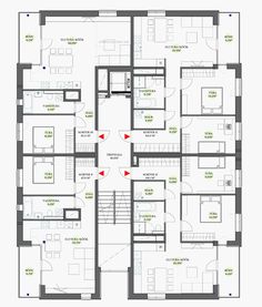 the floor plan for a two story apartment