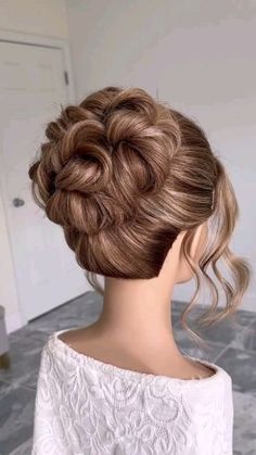 High Updo, Braided Buns, Formal Hairstyles For Long Hair, Bridal Hair Updo, Amazing Body, Hairstyles Tutorials