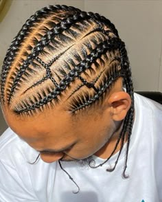 Boys Cornrows Styles, Corn Roll Hair Styles, Men's Braids