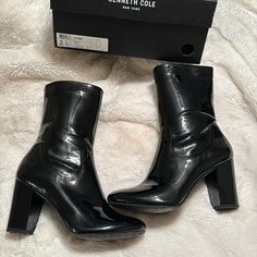 Kenneth Cole Alyssa Boots Steve Madden Chicago Boots, Stassie Boots Steve Madden, Kenneth Cole, Shoes Heels Boots, Shoes Women Heels, Leather Boots, Heeled Boots, Shoes Heels, Size 10