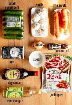 Kimchi Cucumber Recipe Easy, Cucumber Kimchi Salad, Kimchi Recipe Using Gochujang, Kimchi Cucumber Salad, Easy Korean Kimchi Recipe, How To Make Cucumber Kimchi, Fermented Cucumber Kimchi Recipe, Easy Cucumber Kimchi, Kimchi Recipe Cucumber