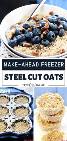 an image of make - ahead freezer steel cut oats