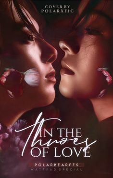 an advertisement for the movie in the house of love with two women kissing each other