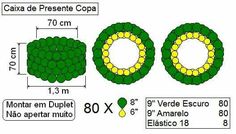 the diagram shows how to make a wreath