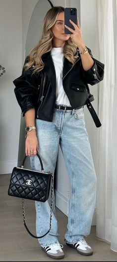 Freya Killin, Women Fall Outfits, Fall Outfits For Women, Samba Outfit, Stylish Fall Outfits, City Outfits, Transition Outfits, Inspo Outfit, Cute Fall Outfits